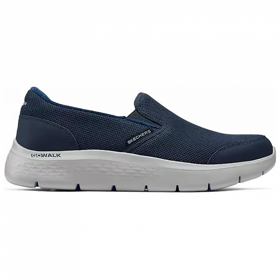 Skechers MEN'S GO WALK Breathable Warm Low-Top Casual Shoes Men's Navy купить в интернет-магазине Yoocart с быстрой доставкой по России.