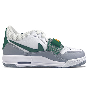 Jordan Legacy 312 Air Jordan Low Cushioning Wear-Resistant Low-Top Vintage Basketball Shoes Women's White Green 1 2761889