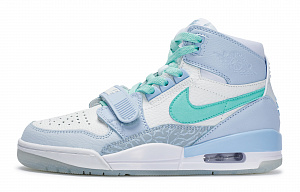 Jordan Legacy 312 Vintage Basketball Shoes Women's Mid top Tiffany 1 2763156