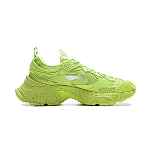 LiNing Star Cushioning Anti-Slip Wear-Resistant Breathable Height Increasing Low-Top Running Shoes Men's Green 1 2763170