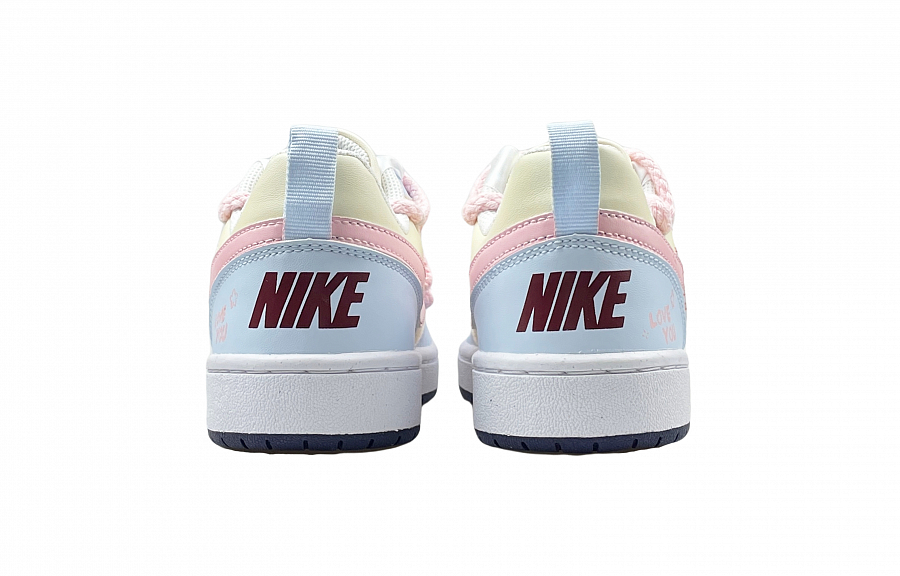 Nike Court Borough Anti-Slip Wear-Resistant Low-Top Skateboard Shoes GS Blue купить в интернет-магазине Yoocart с быстрой доставкой по России.