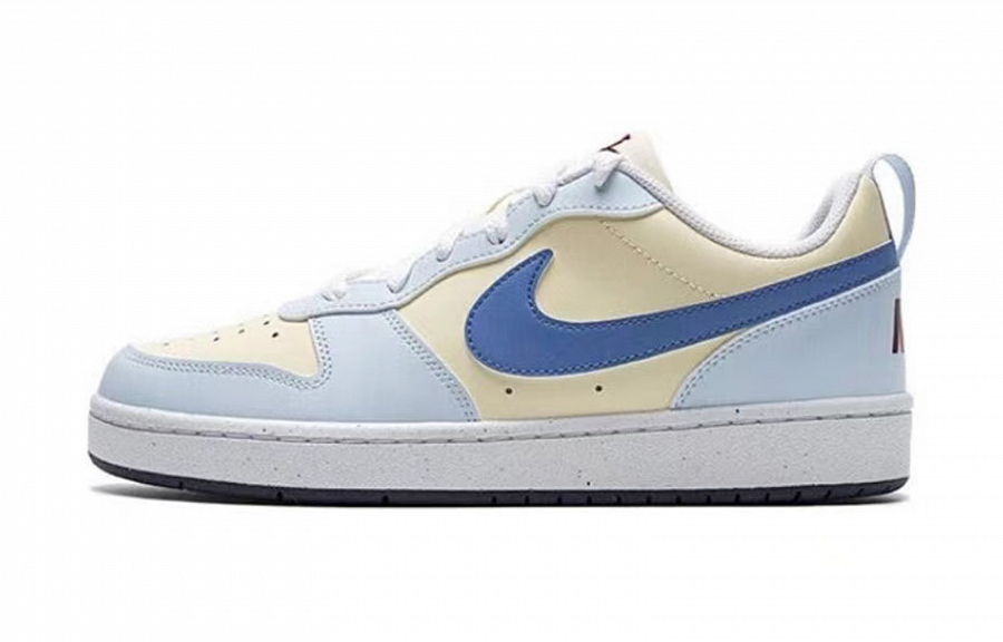 Nike Court Borough Anti-Slip Wear-Resistant Low-Top Skateboard Shoes GS Blue купить в интернет-магазине Yoocart с быстрой доставкой по России.