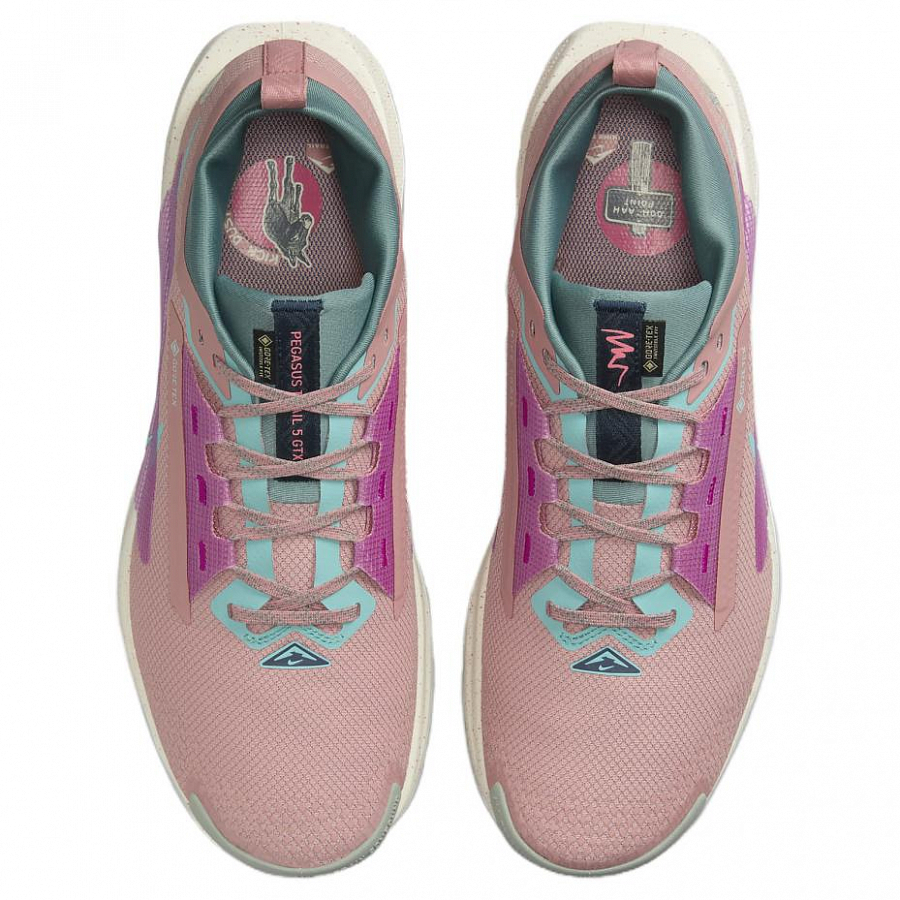 Nike React Pegasus Trail 5 Gore Tex Red Stardust Green Frost купить в интернет-магазине Yoocart с быстрой доставкой по России.