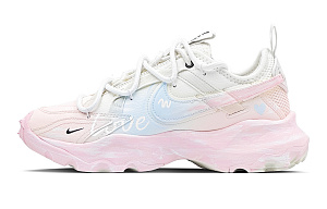 Nike TC 7900 Confession Graffiti Anti-Slip Wear-Resistant Low-Top Casual Shoes Women's White Pink Blue 1 2764089
