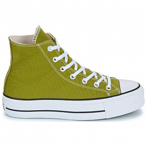 Converse Mid Top Canvas Shoes Women's Green 1 2764532
