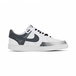 Nike Court Vision Joy Lemon Slip-Resistant Cushioning Wear-Resistant Low-Top Skateboard Shoes Unisex Black White Blue 1 2764621