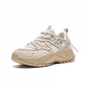 Anta Life Collection Anti Slip Wear Resistant Low Top Casual Shoes Men's Ecru 1 2764789