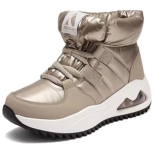 Skechers Short Snow Boots Women's Gold 1 2764979