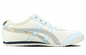 Onitsuka Tiger MEXICO 66 Azure Love Anti-Slip Wear-Resistant Low-Top Casual Shoes Unisex Beige Yellow 1 2764984
