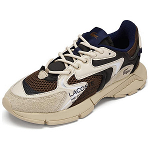 LACOSTE Anti-Slip Wear-Resistant Low-Top Casual Shoes Men's Beige Brown 1 2765115