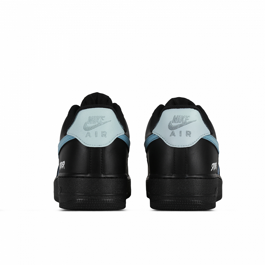 Nike Air Force 1 Little Spider Coverage Anti-Slip And Wear-Resistant Low-Top Skateboard Shoes Women's Black Blue купить в интернет-магазине Yoocart с быстрой доставкой по России.