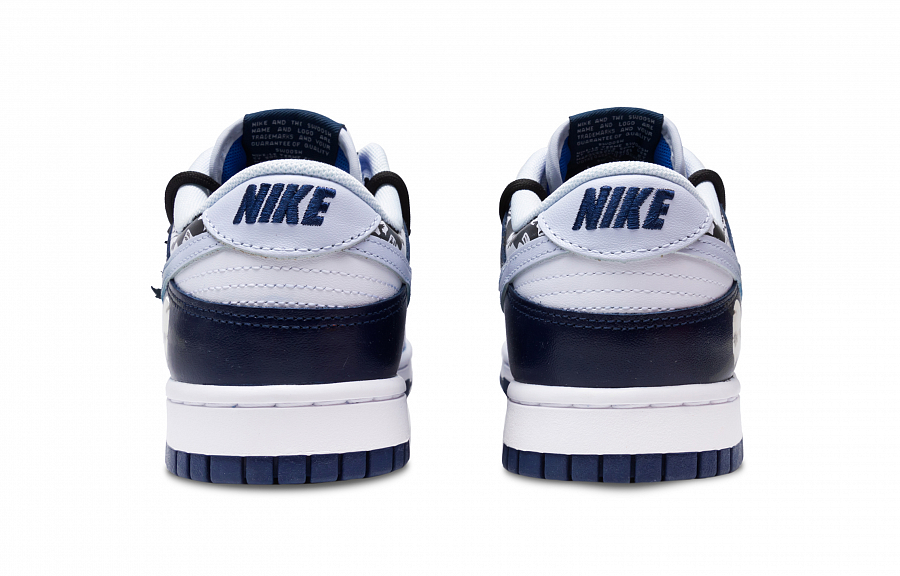 Nike Dunk Anti-Slip Wear-Resistant Low-Top Skateboard Shoes Men's Blue Black купить в интернет-магазине Yoocart с быстрой доставкой по России.