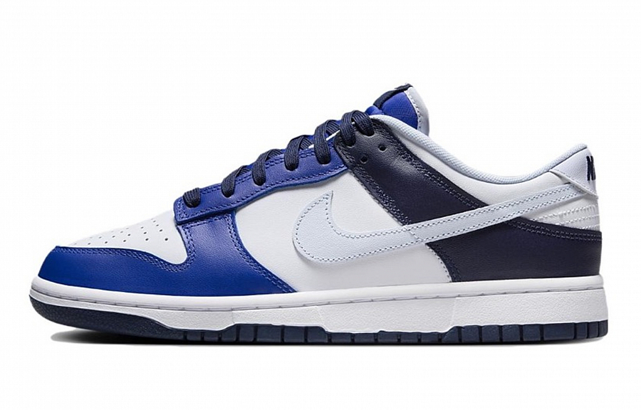 Nike Dunk Anti-Slip Wear-Resistant Low-Top Skateboard Shoes Men's Blue Black купить в интернет-магазине Yoocart с быстрой доставкой по России.