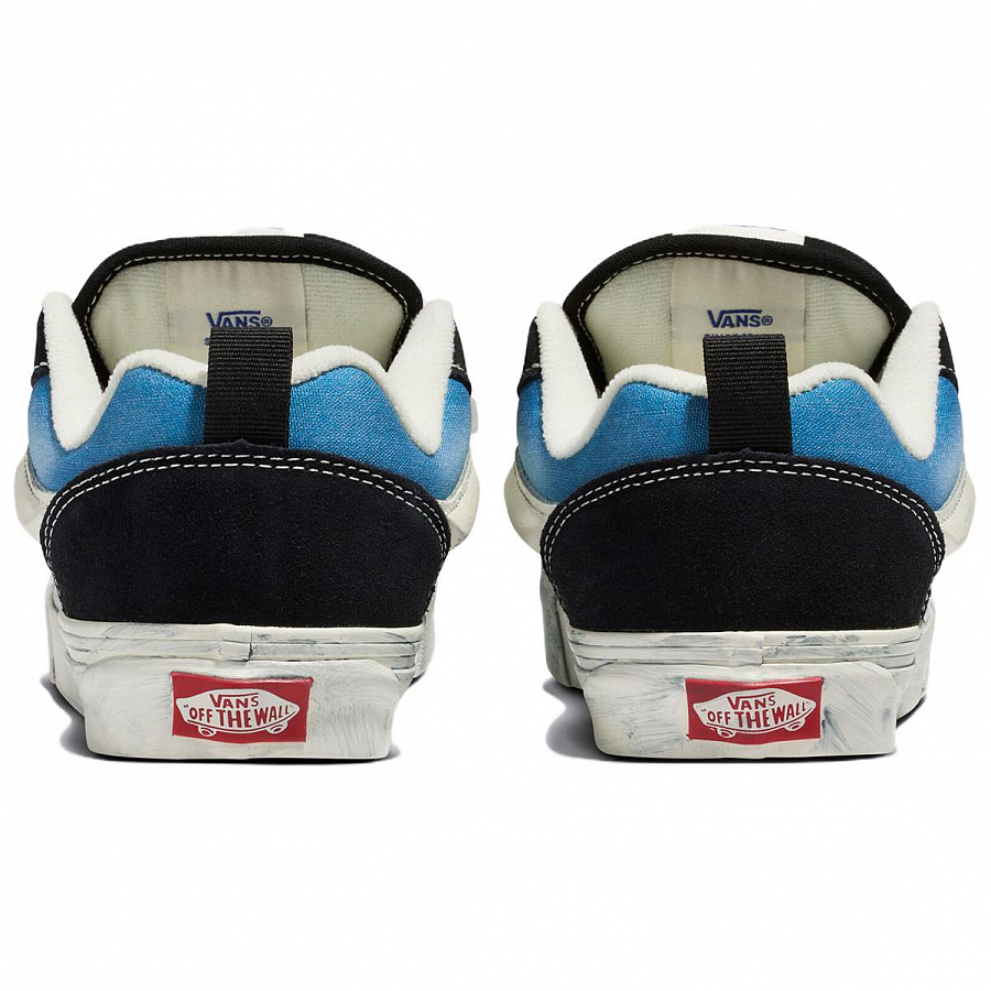 Vans Anti-Slip Wear-Resistant And Impact-Resistant Low-Top Skateboard Shoes Unisex Blue Black