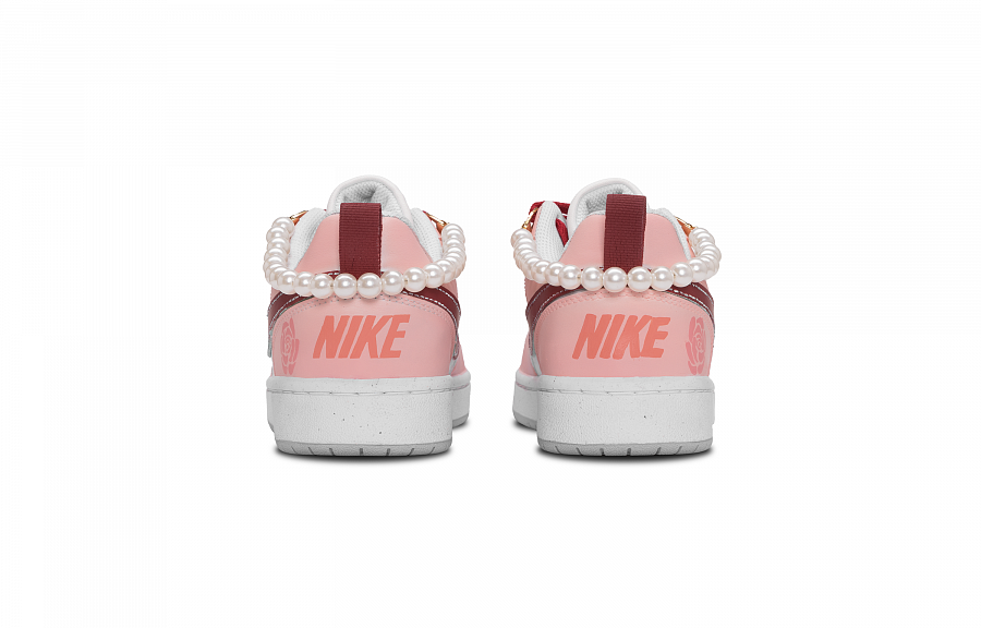 Nike Court Borough In The Name Of Rose Anti Slip Wear Resistant Low Top Skateboard Shoes GS Pink купить в интернет-магазине Yoocart с быстрой доставкой по России.
