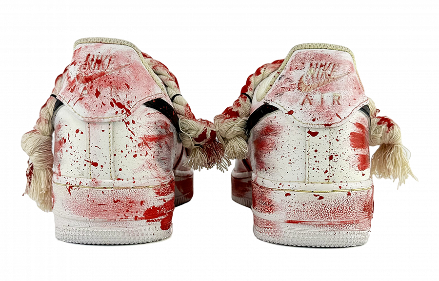 Nike Air Force 1 SuiXin Size 7 Case Scene Coverage Wear-Resistant Low-Top Skateboard Shoes Unisex White Red купить в интернет-магазине Yoocart с быстрой доставкой по России.