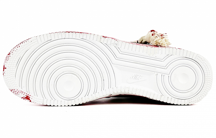 Nike Air Force 1 SuiXin Size 7 Case Scene Coverage Wear-Resistant Low-Top Skateboard Shoes Unisex White Red купить в интернет-магазине Yoocart с быстрой доставкой по России.