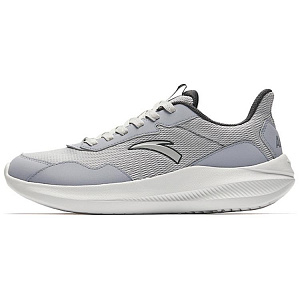 Anta Slip Resistant, Abrasion Resistant, Lightweight Low Top Casual Running Shoes Men's Gray