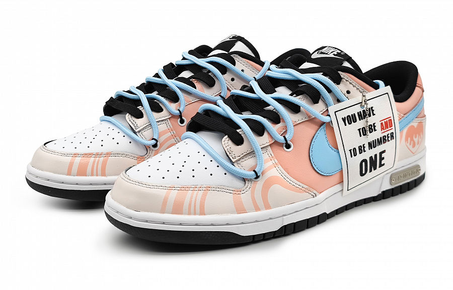 Nike Dunk Skateboard Shoes Women's Low-Top Orange/Black/White купить в интернет-магазине Yoocart с быстрой доставкой по России.