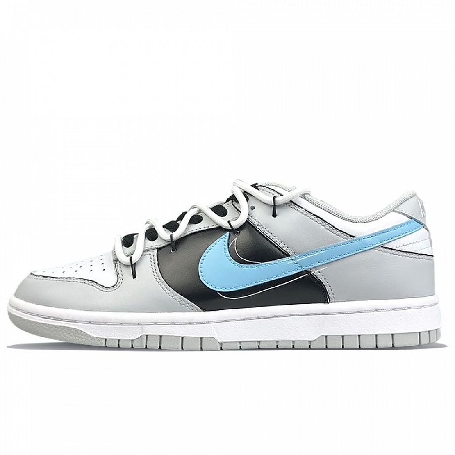 Nike Anti-Slip And Wear-Resistant Lightweight Low-Top Skateboard Shoes Men's Gray Black Blue купить в интернет-магазине Yoocart с быстрой доставкой по России.
