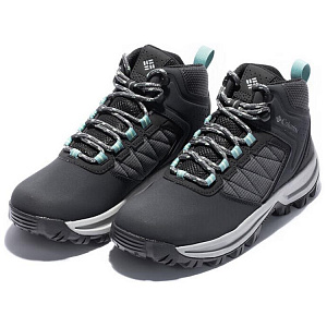 Columbia Cushioning Anti-Slip And Wear-Resistant High-Top Hiking Shoes Women's Black Gray Color 1 2768669
