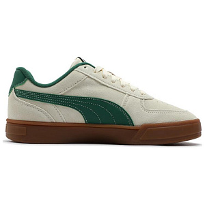 PUMA Caven Abrasion Resistant Breathable Low Top Skateboard Shoes Unisex Beige Green 1 2769199
