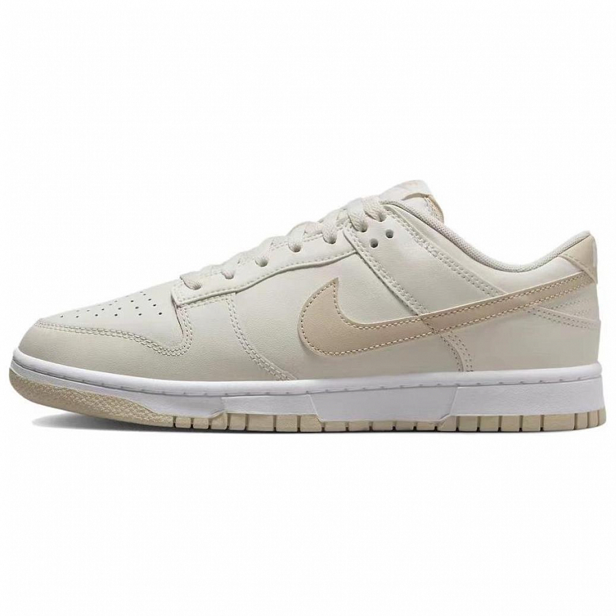 Nike Dunk Slip-Resistant Cushioning Wear-Resistant Low-Top Skateboard Shoes Men's Beige Black купить в интернет-магазине Yoocart с быстрой доставкой по России.
