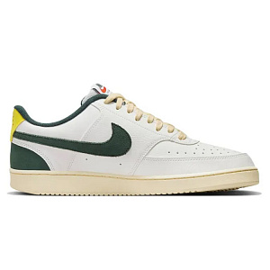 Nike Court Vision Anti Slip Wear Resistant Low Top Skateboard Shoes Unisex Sail White Green 1 2769939