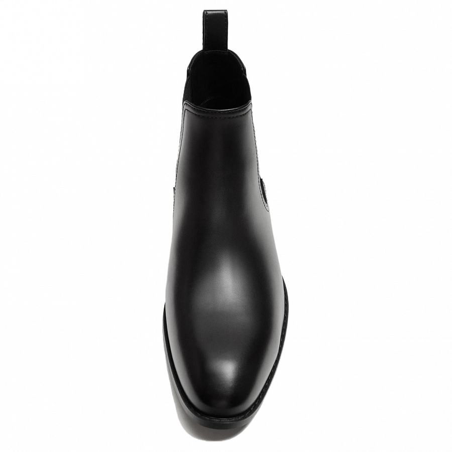 ZARA Short Chelsea Boots Men's Black купить в интернет-магазине Yoocart с быстрой доставкой по России.