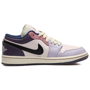 JORDAN Air JORDAN 1 Vintage Basketball Shoes Women's Low-Top Pink Purple 1 2770241