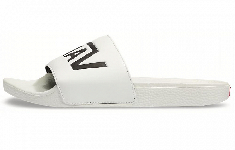 Vans Slide On White Slippers Women's