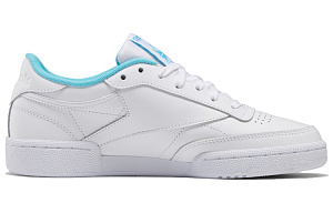 Reebok Women's Club C 85 'White Neon Blue' Women's 1 2771575