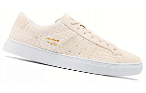 Onitsuka Tiger Lawnship Coverage Slip Resistant And Abrasion Resistant Low Top Skateboard Shoes Unisex Plaid Pink White 1 2771624