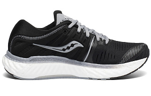 Saucony Hurricane Low-Top Running Shoes Women's Black White 1 2771725