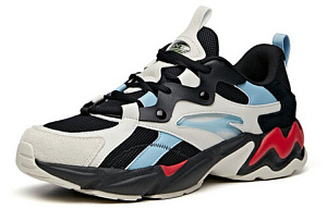 Anta Cushioning Anti-Slip And Wear-Resistant Lightweight Rebound Low-Top Running Shoes Men's Black Gray Red 1 2771852