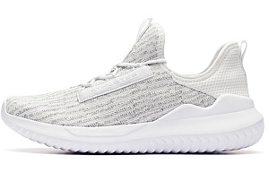 Anta Life Collection Cushioned Anti-Slip Wear-Resistant Breathable Lightweight Low-Top Casual Shoes Men's Anta White