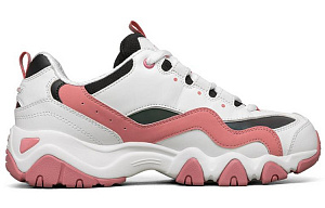 Skechers D'lites 2.0 Running Shoes White/Black/Pink Women's 1 2772017