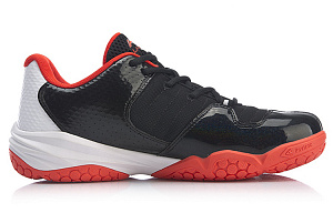 LiNing Dovega Abrasion Resistant Slip Resistant Low Top Running Shoes Unisex Black Red 1 2772196