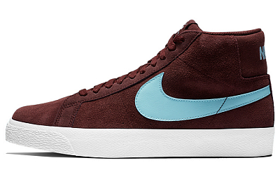 Nike Zoom Blazer Mid Sb Mystic Dates Glacier Ice