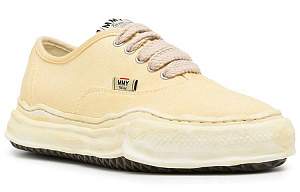 MIHARA YASUHIRO Baker Low-Top Stylish Skateboarding Shoes Men's Light Yellow 1 2773315