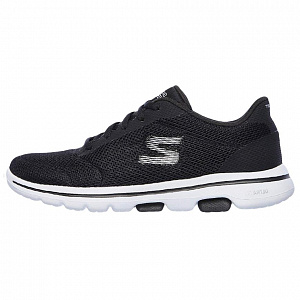 Skechers Go Walk Cushioning Lightweight Casual Sports Shoe Black Women's