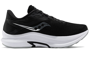 Saucony Axon 2 Low-Top Casual Running Shoes Women's Black White 1 2773894