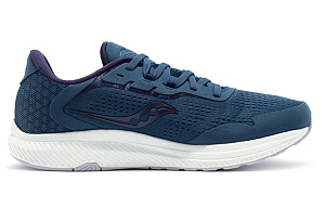 Saucony Freedom 4 Cushioning Anti-Slip Wear-Resistant Breathability Low-Top Running Shoes Women's Dark Blue 1 2773933