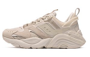 Saucony Gram 9000 Winter Cushioning Anti-Slip Wear-Resistant Breathability Low-Top Casual Shoes Women's Beige
