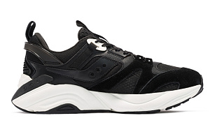 Saucony Gram 9000 Winter Cushioning Anti-Slip Wear-Resistant Breathability Low-Top Casual Shoes Men's Black White 1 2774004