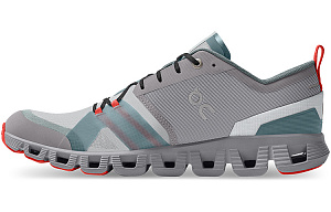 On Cloud X Shift Cushioning Breathable Low-Top Running Shoes Women's Alloy Gray