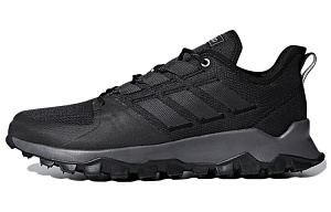 Adidas Anti Slip Wear Resistant Low Top Running Shoes Men's Carbon Black