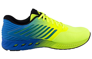Asics Fuze Low Top Running Shoes Men's Neon Yellow Blue 1 2775748