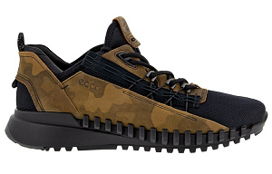 Ecco Zipfle Cushioned Slip-Resistant Low-Top Sports Casual Shoes Men's Green Camouflage 1 2775875