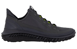 Ecco St 360 Breathable Slip-Resistant Low-Top Sports Casual Shoes Men's Black Gray Color 1 2775900